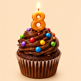 Cupcake value 8