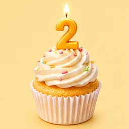 Vanilla Sprinkle, Cupcake 2048 tile 2