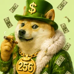 Doge 2048 — Galaxy Brain Doge, tile value 256